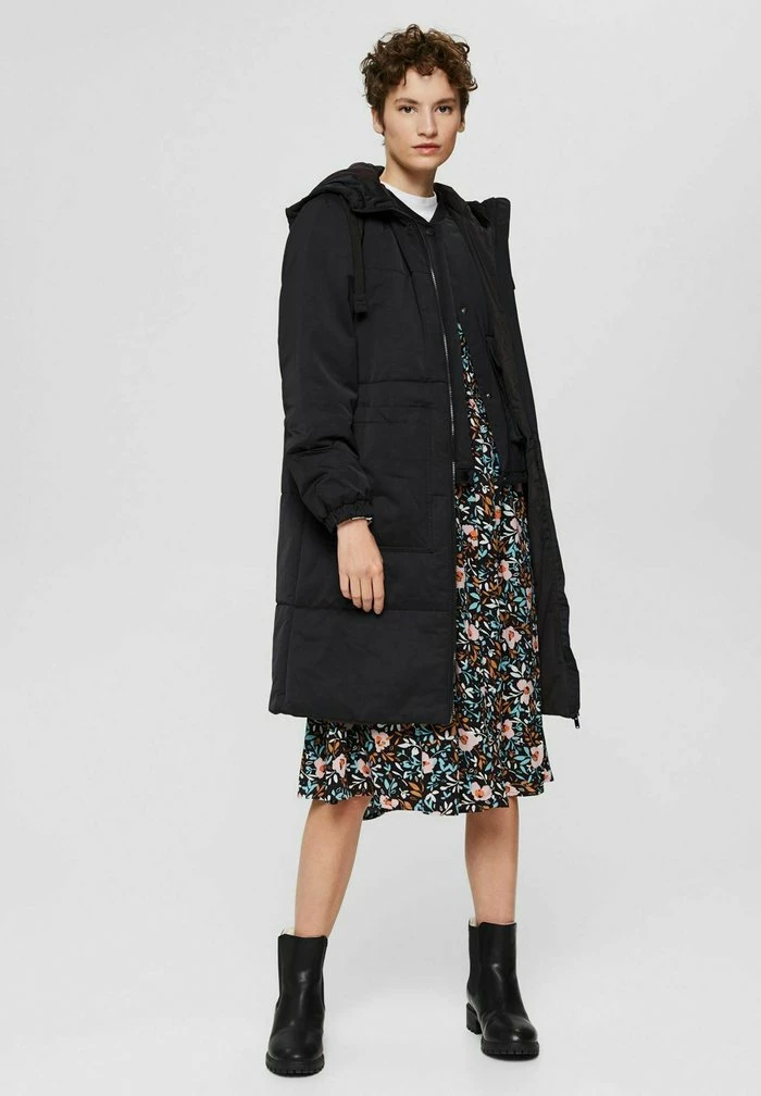 Edc By Esprit Day Dress - Black Colorway 2 Edc By Esprit Day Dress - Black Colorway - Image 2