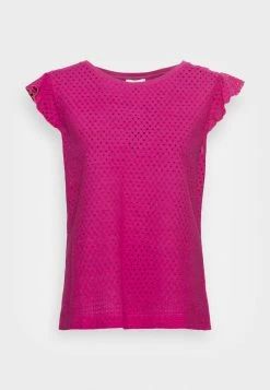 Edc By Esprit OCS FAB MIX - Basic T-shirt - Pink Fuchsia -edc by Esprit Shop 18b81d9b689a48518c86e7e3e4c715a4