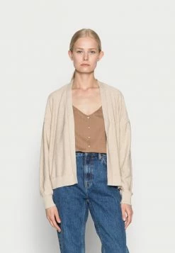 Edc By Esprit SHORT OPEN CARDIGAN - Cardigan - Beige