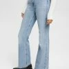 Edc By Esprit Flared Jeans - Blue Medium Wash