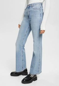 Edc By Esprit Flared Jeans - Blue Medium Wash