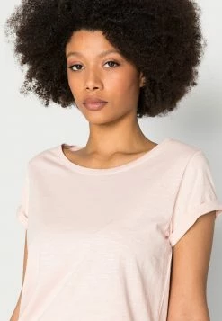 Edc By Esprit ROUND NECK - Basic T-shirt - Dusty Nude -edc by Esprit Shop 1986ad33fc0944118a5476e5bd902f61