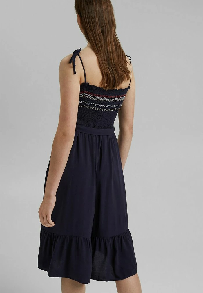Edc By Esprit Day Dress - Navy 3 Edc By Esprit Day Dress - Navy - Image 3