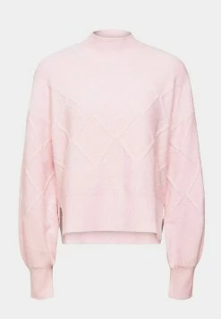 Edc By Esprit MIT ARGYLE-MUSTER - Jumper - Light Pink -edc by Esprit Shop 1a77483993944cae84ee0408c1391ae7