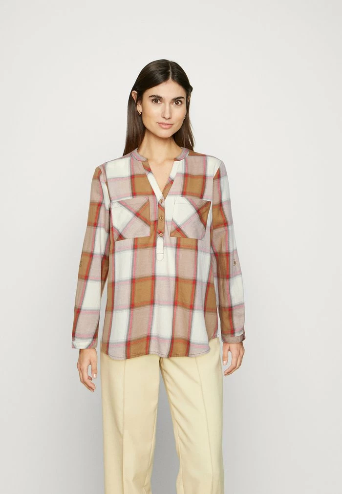 Edc By Esprit Blouse - Light Taupe 1 Edc By Esprit Blouse - Light Taupe