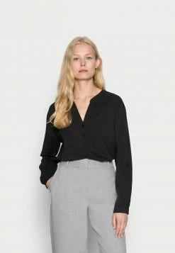 Edc By Esprit HENLEY BLOUSE - Blouse - Black