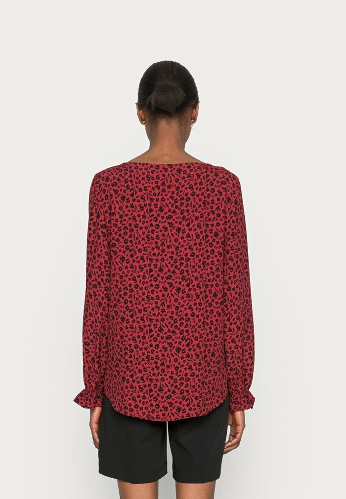 Edc By Esprit EASY BLOUSE - Blouse - Dark Red 3 Edc By Esprit EASY BLOUSE - Blouse - Dark Red - Image 3