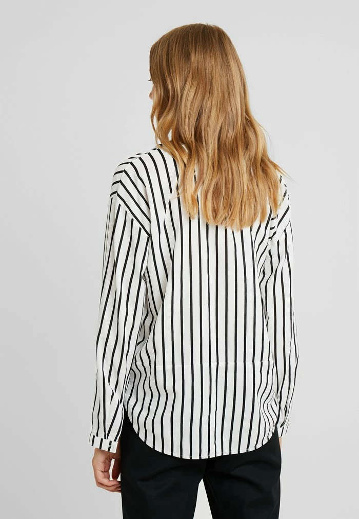 Edc By Esprit STRIPE - Long Sleeved Top - Off White 3 Edc By Esprit STRIPE - Long Sleeved Top - Off White - Image 3