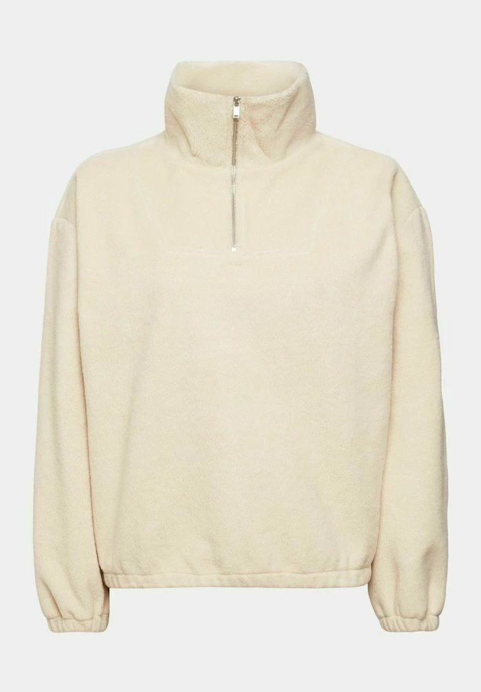 Edc By Esprit MIT ZIPKRAGEN - Fleece Jumper - Beige 9 Edc By Esprit MIT ZIPKRAGEN - Fleece Jumper - Beige - Image 9