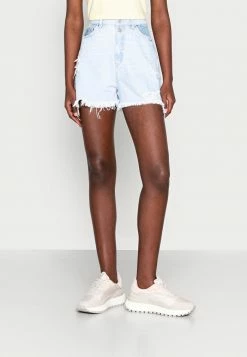Edc By Esprit Denim Shorts - Blue Light Washed