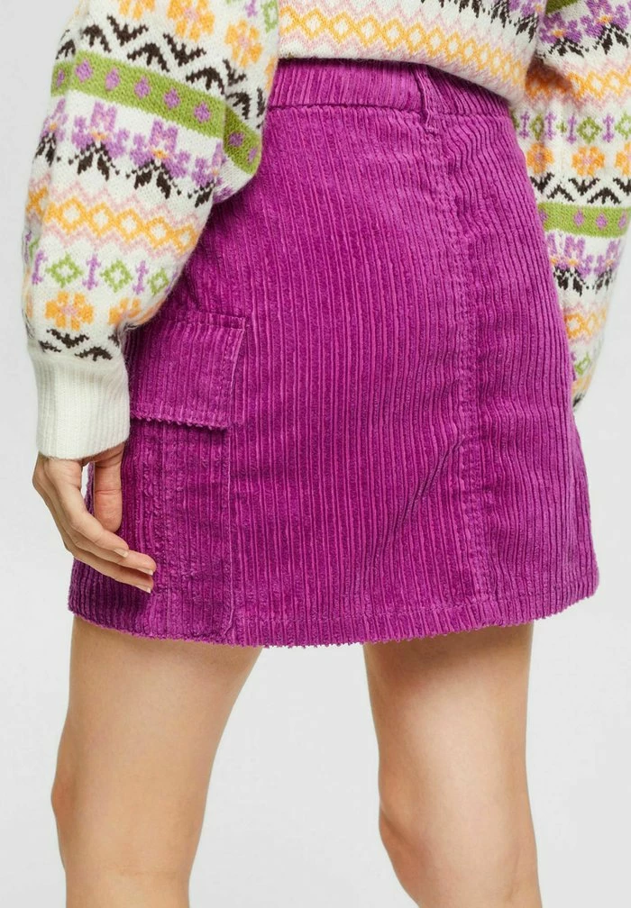 Edc By Esprit Mini Skirt - Violet 3 Edc By Esprit Mini Skirt - Violet - Image 3