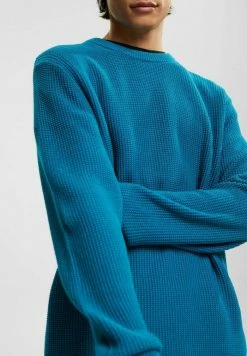 Edc By Esprit Jumper - Teal Blue -edc by Esprit Shop 1d173affdc8248b48e73cd5fa8585239