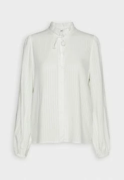 Edc By Esprit FRILL - Button-down Blouse - Off-white 8 Edc By Esprit FRILL - Button-down Blouse - Off-white -edc by Esprit Shop 1e60677811ed46f18bd34e87da3894c4