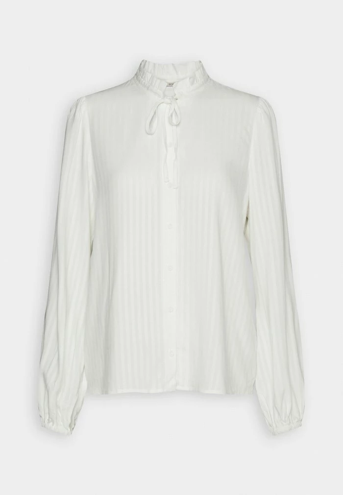 Edc By Esprit FRILL - Button-down Blouse - Off-white 4 Edc By Esprit FRILL - Button-down Blouse - Off-white - Image 4