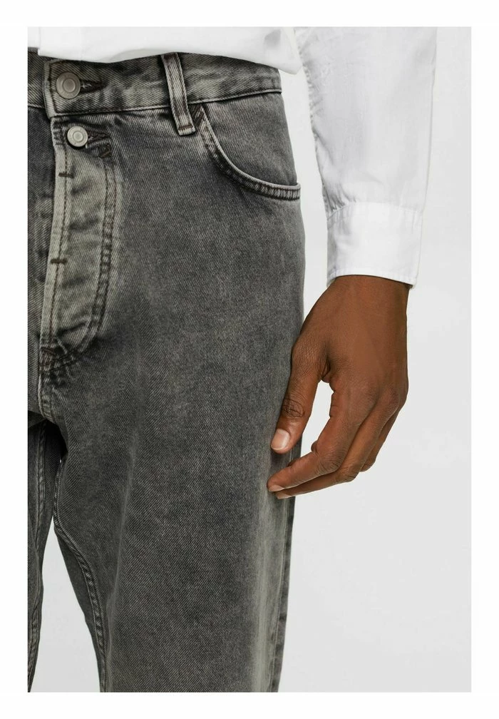 Edc By Esprit Straight Leg Jeans - Grey Medium Washed 4 Edc By Esprit Straight Leg Jeans - Grey Medium Washed - Image 4