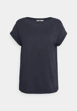 Edc By Esprit SLUB ROUND NECK - Basic T-shirt - Navy 8 Edc By Esprit SLUB ROUND NECK - Basic T-shirt - Navy -edc by Esprit Shop 1e88e1a46396451195057641550af424