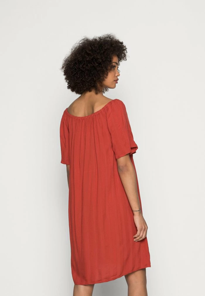 Edc By Esprit DRESS - Day Dress - Terracotta 3 Edc By Esprit DRESS - Day Dress - Terracotta - Image 3
