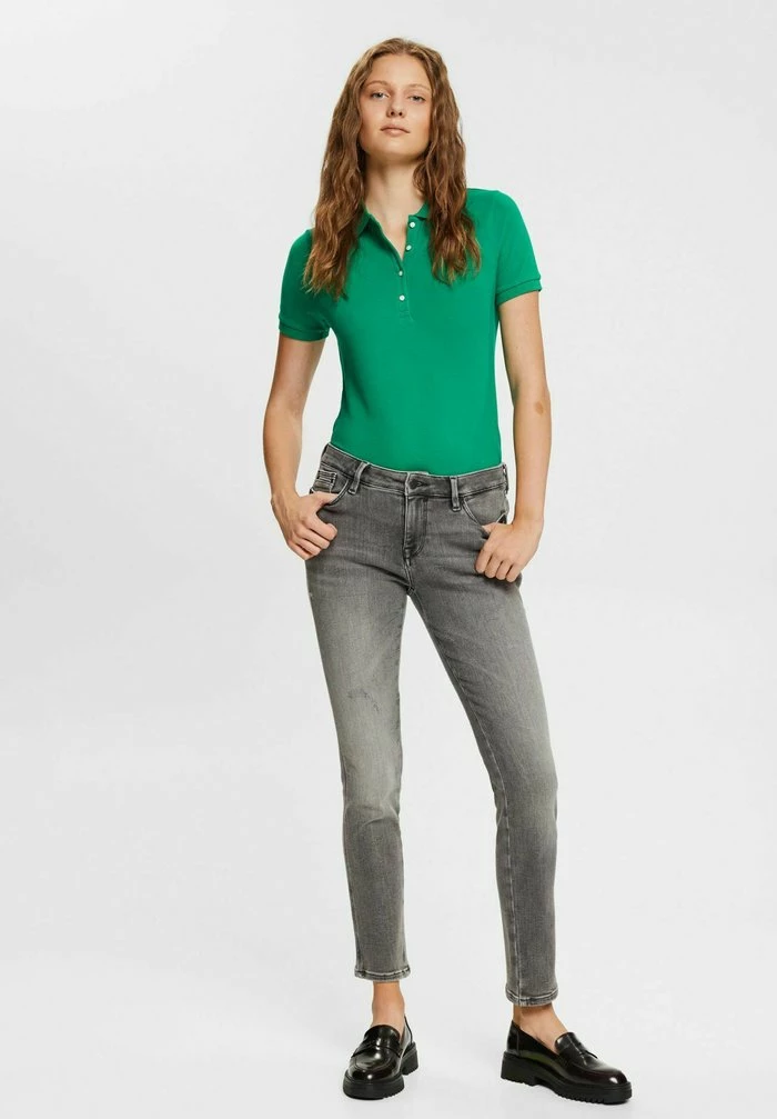 Edc By Esprit Slim Fit Jeans - Grey Medium Wash 2 Edc By Esprit Slim Fit Jeans - Grey Medium Wash - Image 2