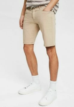 Edc By Esprit Denim Shorts - Light Beige