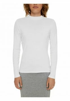 Edc By Esprit FULL NEEDLE MOCK NECK LONG SLEEVE - Long Sleeved Top - White -edc by Esprit Shop 1f0a3ca3b2854f3891070531bc056137
