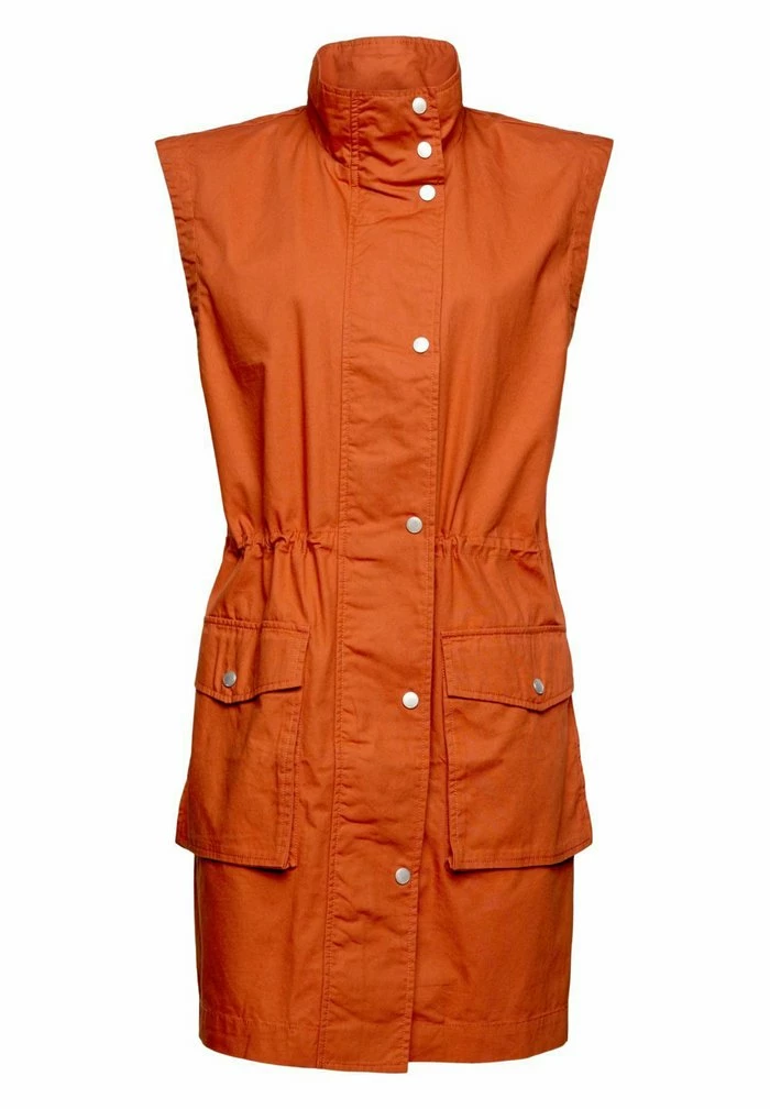 Edc By Esprit Waistcoat - Toffee 5 Edc By Esprit Waistcoat - Toffee - Image 5