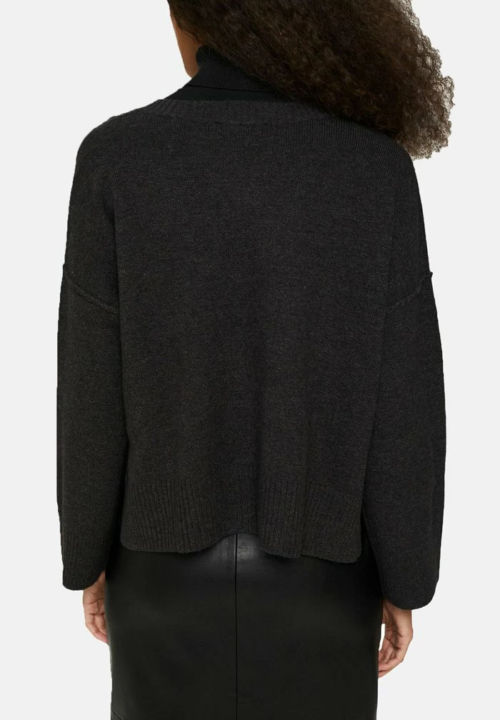 Edc By Esprit SWEATER - Jumper - Black 4 Edc By Esprit SWEATER - Jumper - Black - Image 4