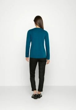 Edc By Esprit BASIC V-NECK - Jumper - Teal Blue 7 Edc By Esprit BASIC V-NECK - Jumper - Teal Blue -edc by Esprit Shop 210162d0327442599f48b38c94af6c5f