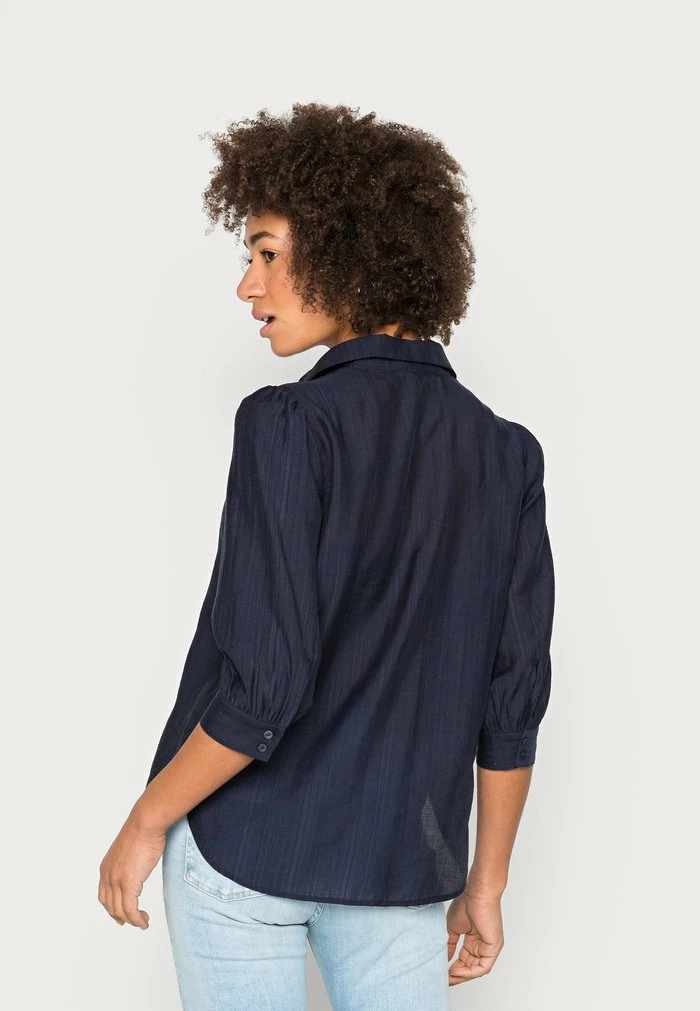 Edc By Esprit Blouse - Navy 3 Edc By Esprit Blouse - Navy - Image 3