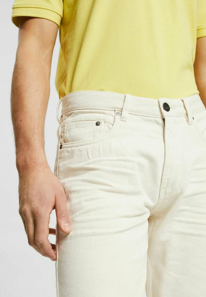 Edc By Esprit Denim Shorts - Light Beige 4 Edc By Esprit Denim Shorts - Light Beige - Image 4