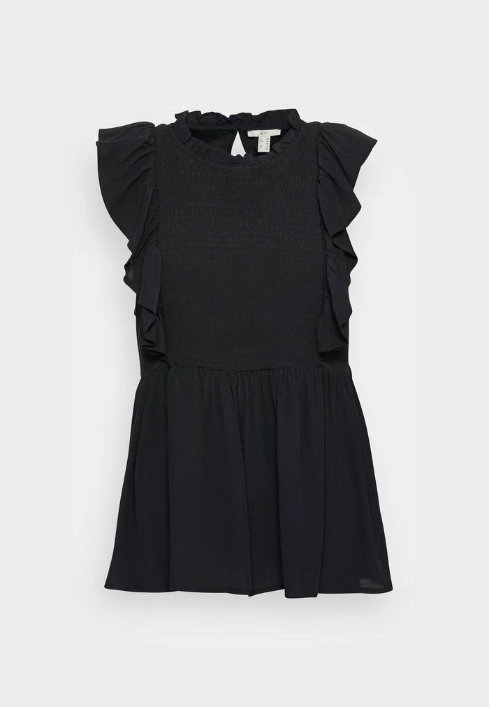 Edc By Esprit BLOUSE - Blouse - Black 4 Edc By Esprit BLOUSE - Blouse - Black - Image 4