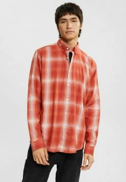 Edc By Esprit Shirt - Red Orange