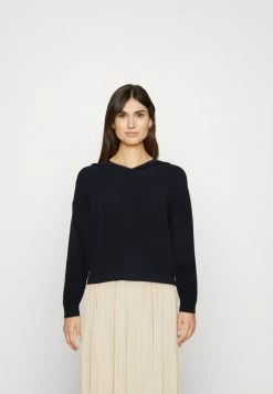 Edc By Esprit SOFT TOUCH HOODED - Jumper - Navy