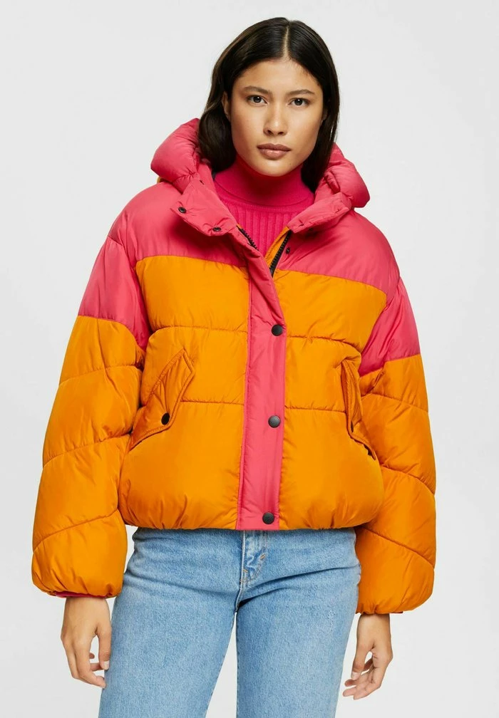 Edc By Esprit OUTDOOR - Winter Jacket - Honey Yellow 1 Edc By Esprit OUTDOOR - Winter Jacket - Honey Yellow