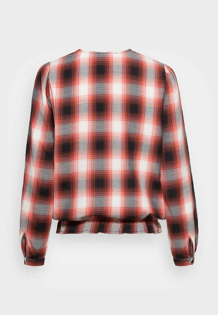 Edc By Esprit CHECK BLOUSE - Blouse - Cinnamon 2 Edc By Esprit CHECK BLOUSE - Blouse - Cinnamon - Image 2