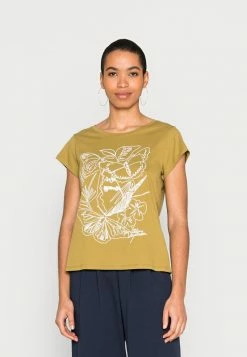 Edc By Esprit TEE - Basic T-shirt - Olive