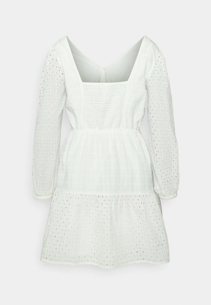 Edc By Esprit SHIFFLI MIX DRESS - Day Dress - Off White 2 Edc By Esprit SHIFFLI MIX DRESS - Day Dress - Off White - Image 2
