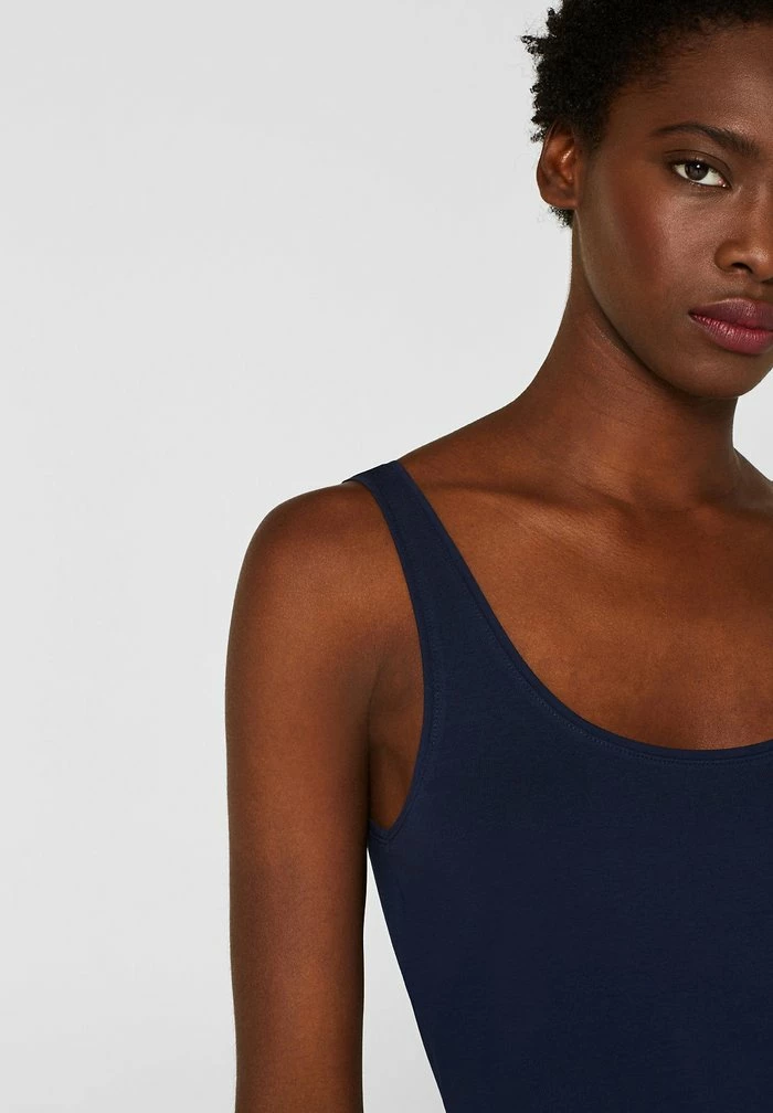 EDC BY ESPRIT HAST DU AM BESTEN GLEICH IN MEHREREN FARBEN: TANK- - Top - Navy 6 EDC BY ESPRIT HAST DU AM BESTEN GLEICH IN MEHREREN FARBEN: TANK- - Top - Navy - Image 6