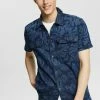 Edc By Esprit Shirt - Blue Medium Wash