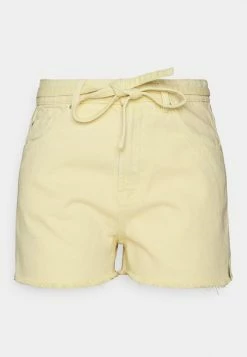 Edc By Esprit Denim Shorts - Pastel Yellow