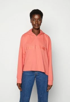 Edc By Esprit OVERSIZED HOODIE - Hoodie - Coral