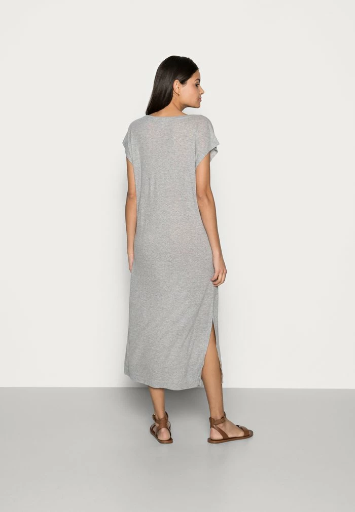 Edc By Esprit DRESS - Jersey Dress - Light Grey 3 Edc By Esprit DRESS - Jersey Dress - Light Grey - Image 3