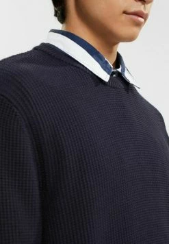 Edc By Esprit Jumper - Navy -edc by Esprit Shop 26f4d5a9693f4decbd50501d56913380