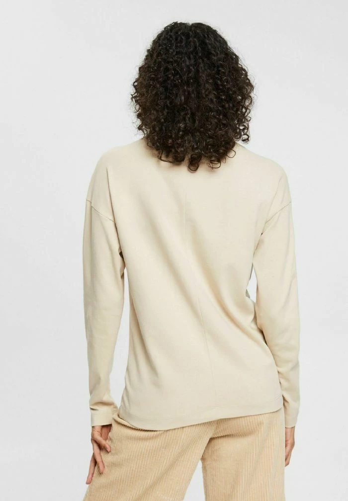 Edc By Esprit LONGSLEEVE - Long Sleeved Top - Beige 3 Edc By Esprit LONGSLEEVE - Long Sleeved Top - Beige - Image 3