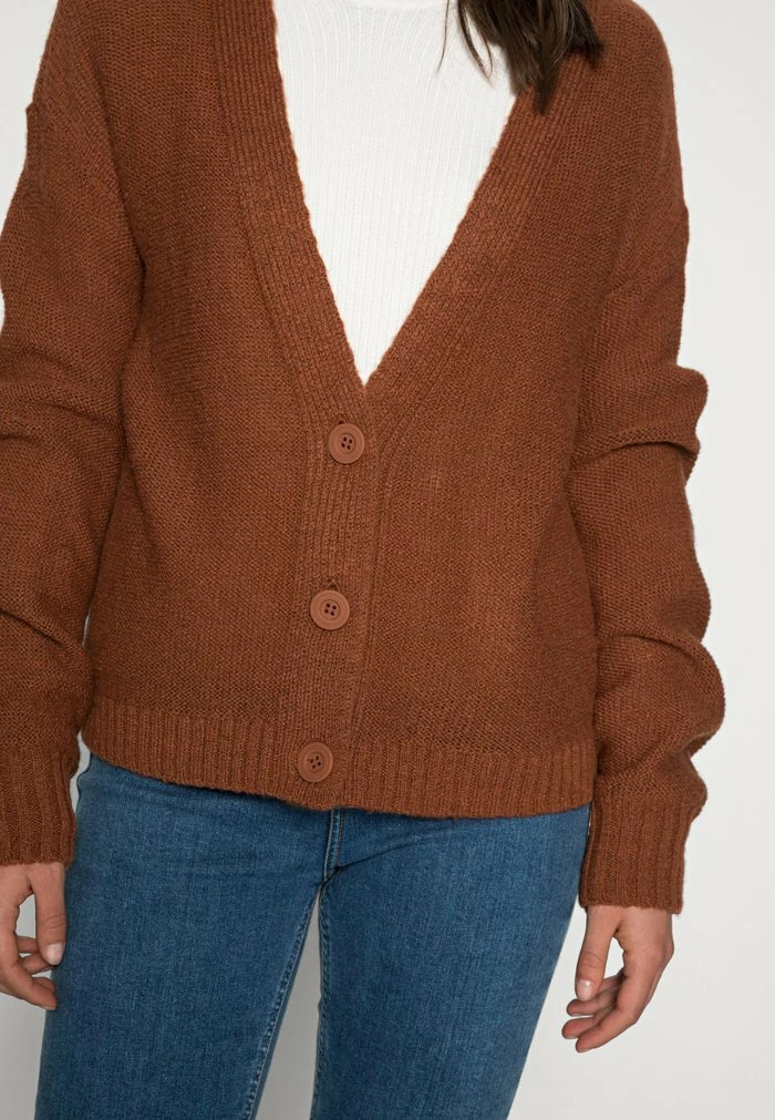 Edc By Esprit Cardigan - Rust Orange 5 Edc By Esprit Cardigan - Rust Orange - Image 5