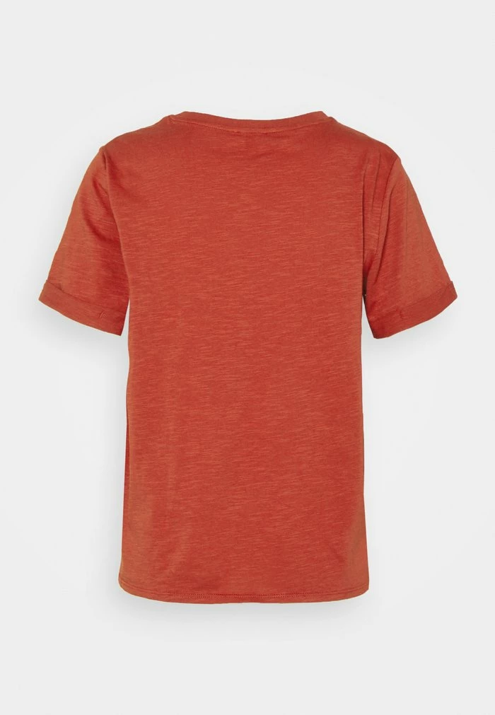 Edc By Esprit TIE TEE - Print T-shirt - Terracotta 2 Edc By Esprit TIE TEE - Print T-shirt - Terracotta - Image 2