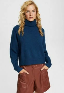 Edc By Esprit Jumper - Petrol Blue