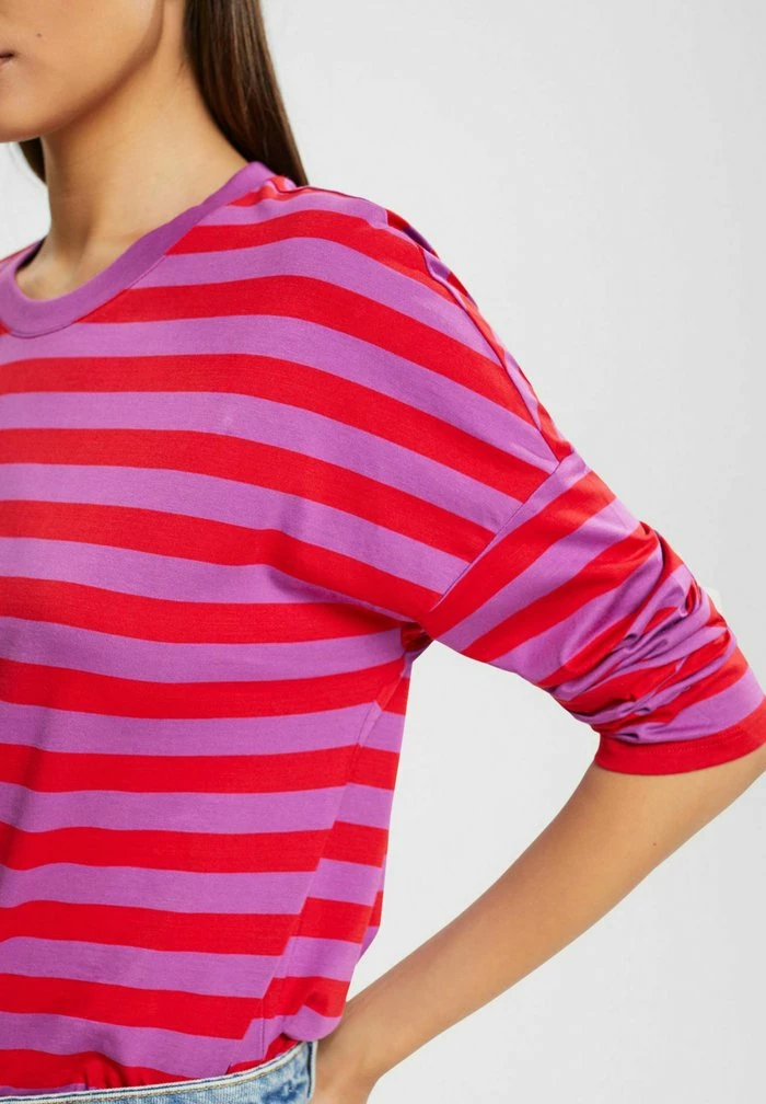 Edc By Esprit Long Sleeved Top - Dark Red 4 Edc By Esprit Long Sleeved Top - Dark Red - Image 4