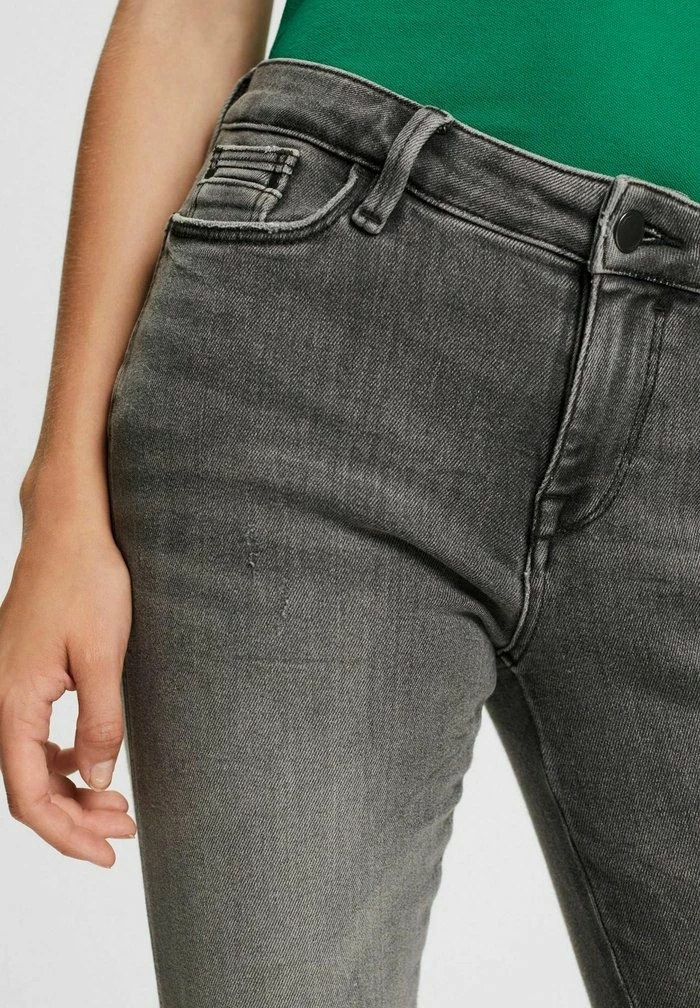 Edc By Esprit Slim Fit Jeans - Grey Medium Wash 4 Edc By Esprit Slim Fit Jeans - Grey Medium Wash - Image 4