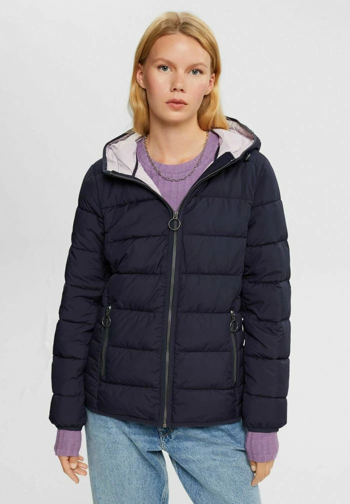 Edc By Esprit LL F NEW - Winter Jacket - Navy 1 Edc By Esprit LL F NEW - Winter Jacket - Navy