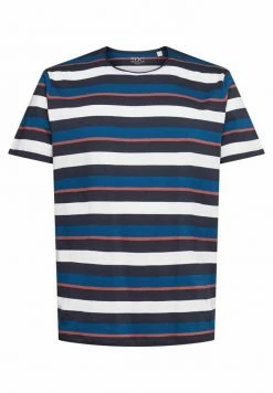 Edc By Esprit MIT STREIFENMUSTER - Print T-shirt - Navy -edc by Esprit Shop 29872be577184c278ed1ff67aa3abb8a